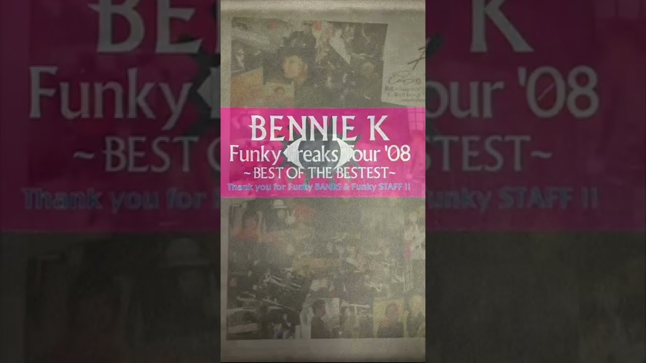 BENNIE K Funky Freaks Tour'08 ALL MEMBERS #Shorts