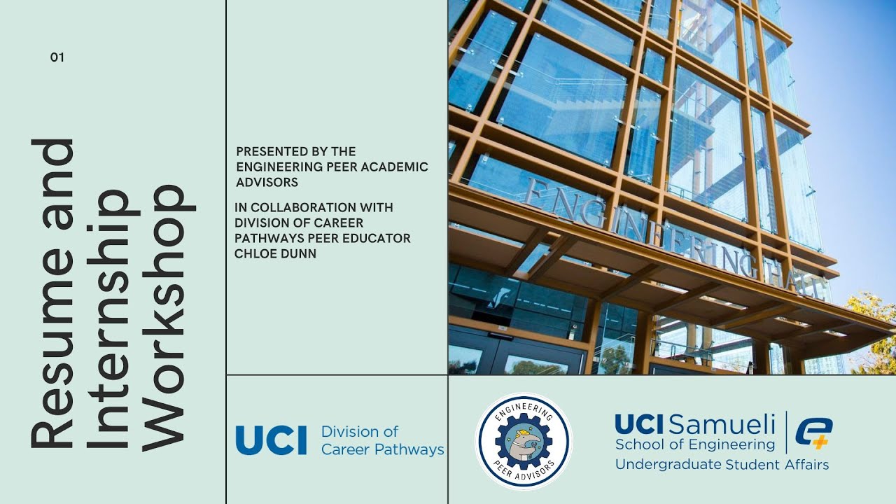 Resume and Internship Workshop Fall 2024