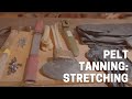 Pelt Tanning: Stretching the Hide