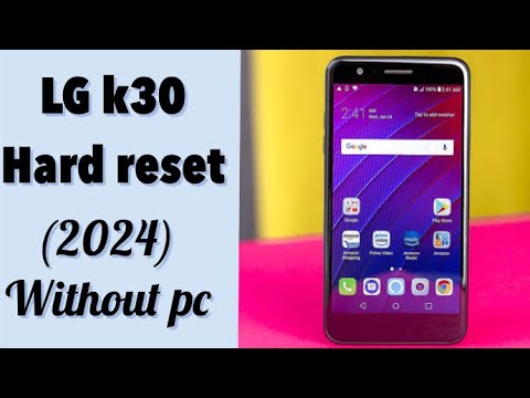 Lg k30 hard reset without pc || lg journey lte factory reset (2024)