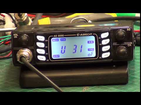 Albrecht AE6690 UK CE multi-norm - On The Air test
