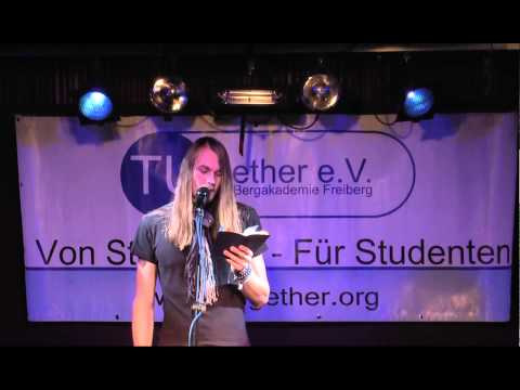 8. Poetry Slam Freiberg - Franz Lehmann (1)