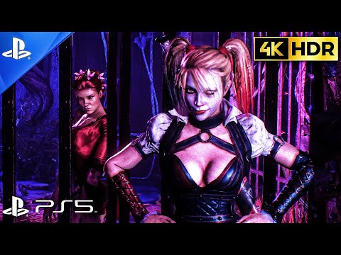 (PS5) Harley Quinn Story - Batman Arkham Knight 4K HDR Gameplay