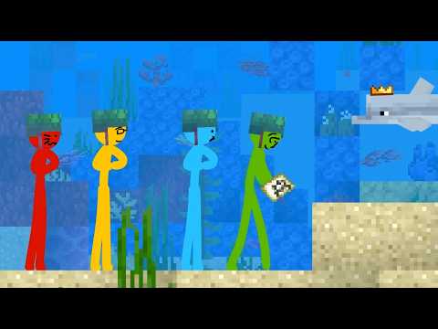 I voiced over The Dolphin Kingdom - Animation vs. Minecraft Shorts Ep. 13