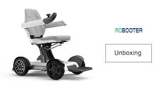 Product video: Robooter X40 Folding Power Wheelchair