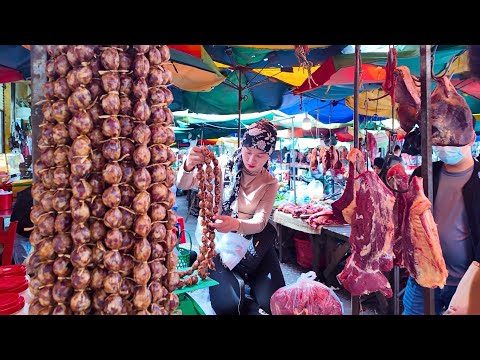 This is Life Of Khmer, Chbar Ampov Market Phnom Penh - Walking Tour Cambodia