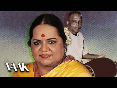 ML Vasanthakumari with Palghat Mani Iyer | National Programme, 1979