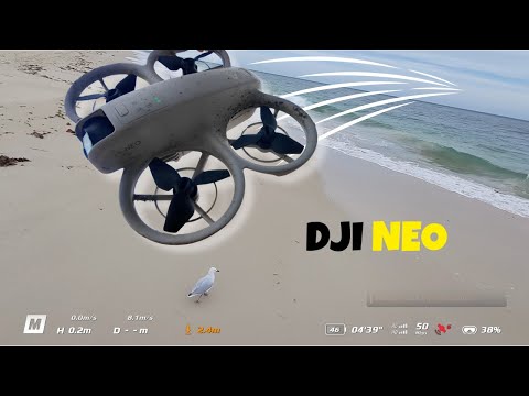 DJI Neo Beach and Sea Flight In Full Manual (FPV)