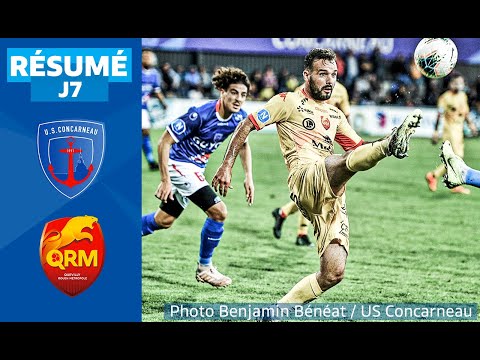 J7 : US Concarneau - Quevilly Rouen Métropole (0-0), le résumé | National FFF 2019-2020