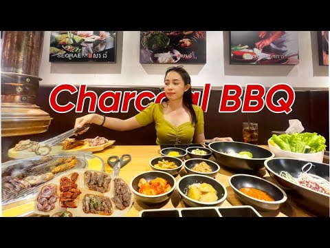 4K Seorae Restaurant  Korean Charcoal BBQ Pork set!!! At Aeon Mall