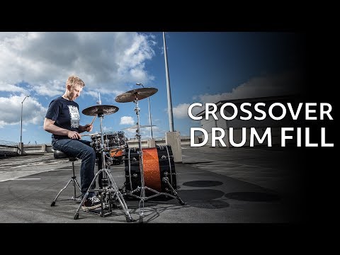 Cool Crossover Drum Fill - FREE DRUM LESSON