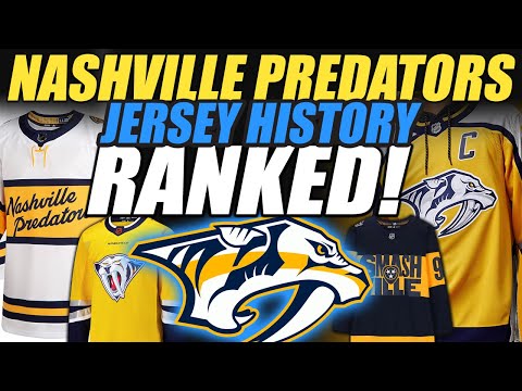Nashville Predators NHL Jersey History RANKED!