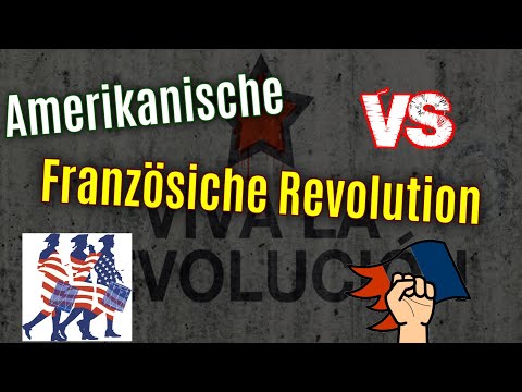 Französiche Revolution und Amerikanische Revolution im Vergleich (Ursachen, Anlass, Verlauf, Folgen)