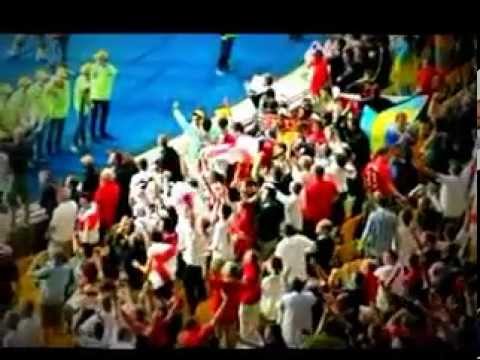 EURO 2012 "Olimpiyskiy" stadium in Kyiv 15.06.2012 - English fans