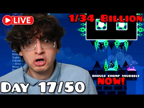 🔴Let's BEAT Chompstep!🔴DAY 17/50🔴51%x2🔴Aiming FOR WR!🔴