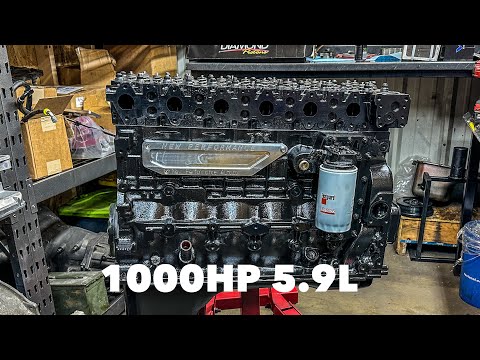 1000HP 5.9 CUMMINS ENGINE ASSEMBLY