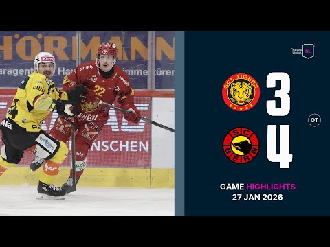SCL Tigers vs. SC Bern - Game Highlights