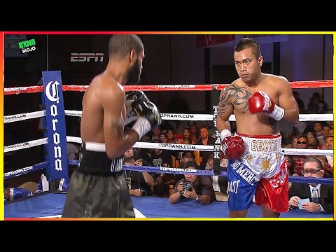 Mercito Gesta (Philippines) vs Ty Barnet (USA) - KNOCKOUT, BOXING HD