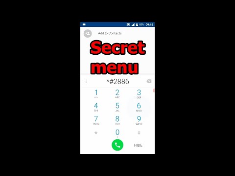 Alcatel secret test menu / screen recording