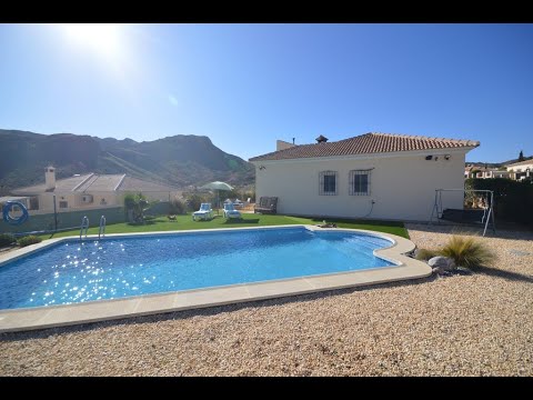 SOLD! Villa Jasmine AH11995 - Three bedroom villa for sale in Arboleas with a pool