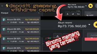 Download lagu CARA DEPOSIT DAN PENARIKAN DANA DI BINOMO | TRADER PINRANG mp3