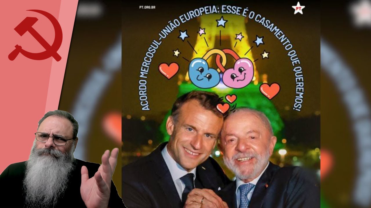 DIVÓRCIO DOLOROSO de LULA e MACRON: FRANÇA e ITÁLIA não querem ASSINAR ACORDO UE-MERCOSUL