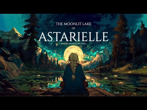 Medieval Fantasy Music For Meditation & Calm | The Moonlit Lake of Astarielle