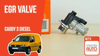 Youtube thumbnail of video "How to replace the EGR valve Caddy mk3 1.9 TDI ♻️"