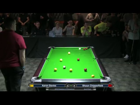 2018 Champion of Champions - Men's Semi Final - Aaron Davies v Shaun Chipperfield