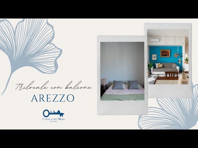 TRILOCALE CON BALCONE E SOFFITTA IN VENDITA AD AREZZO