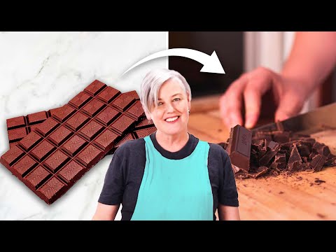 Easiest Chocolate Cutting Guide | Master Chocolate Cutting in 3 Minutes