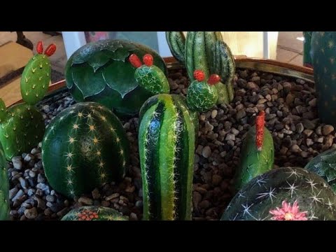 download lagu mp3 mp4 Cactus Painting Rocks, download lagu Cactus Painting Rocks gratis, unduh video klip Cactus Painting Rocks