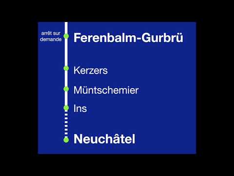 BLS Ansage - Ferenbalm-Gurbrü (Rarität)