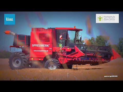 1. Projekt-Feldtag mit dem Kompakt - Ernter für "SpreuStroh"