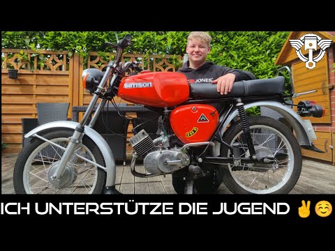 Simson S 50 Jugendtraum!!! Ich Unterstütze die Jugend beim Schrauben