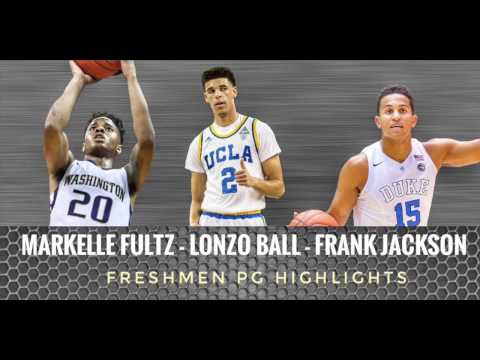 Markelle Fultz, Lonzo Ball, and Frank Jackson Point Guard FILM SESSION