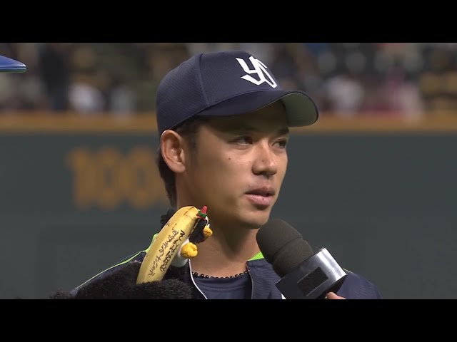 スワローズ・小川投手ヒーローインタビュー 2018/6/17 F-S