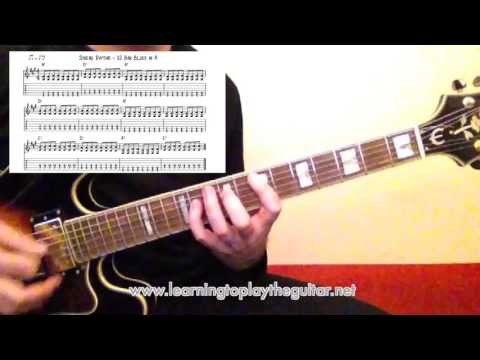 Blues Spread Rhythm Guitar and Riffs Lesson
