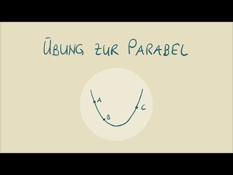 Parabel durch 3 Punkte - Übung zu quadratischen Funktionen | Fktn ** | gym math Jorma Wassmer