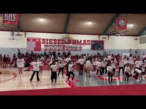 Bisbee Cheer Senior Night 1