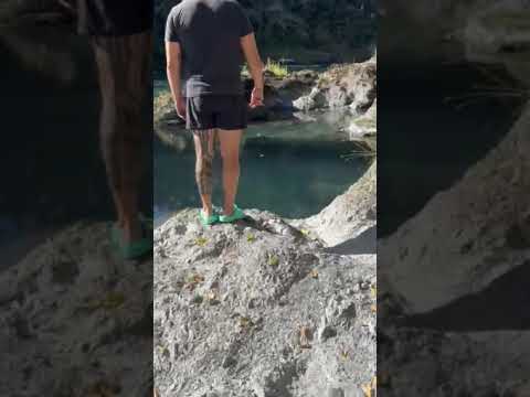 secluded river with “pool”