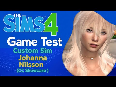 sims4 cc download girl Johanna Nilsson by Bonita100 Game Video Preview