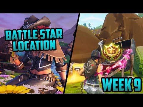 Season 6, Week 9 | *SECRET* Battle Star Location! (Free Tier) - Fortnite