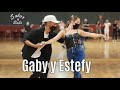 Gaby y Estefy bailan "Castellano, que bueno baila usted" en la pista de Sabor y Baile Toledo