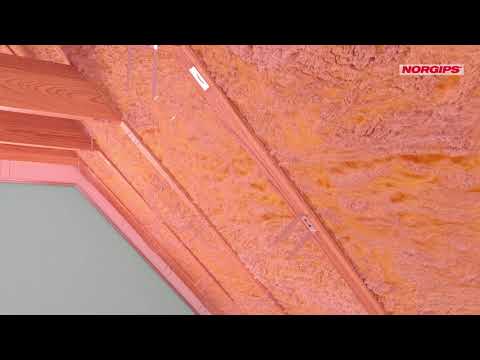 Zabudowa poddasza Norgips - cz.3 Montaż konstrukcji