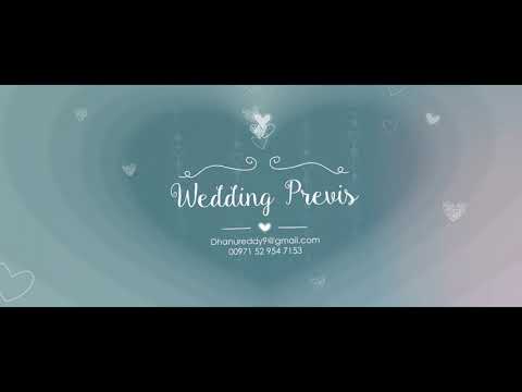 Wedding Previs
