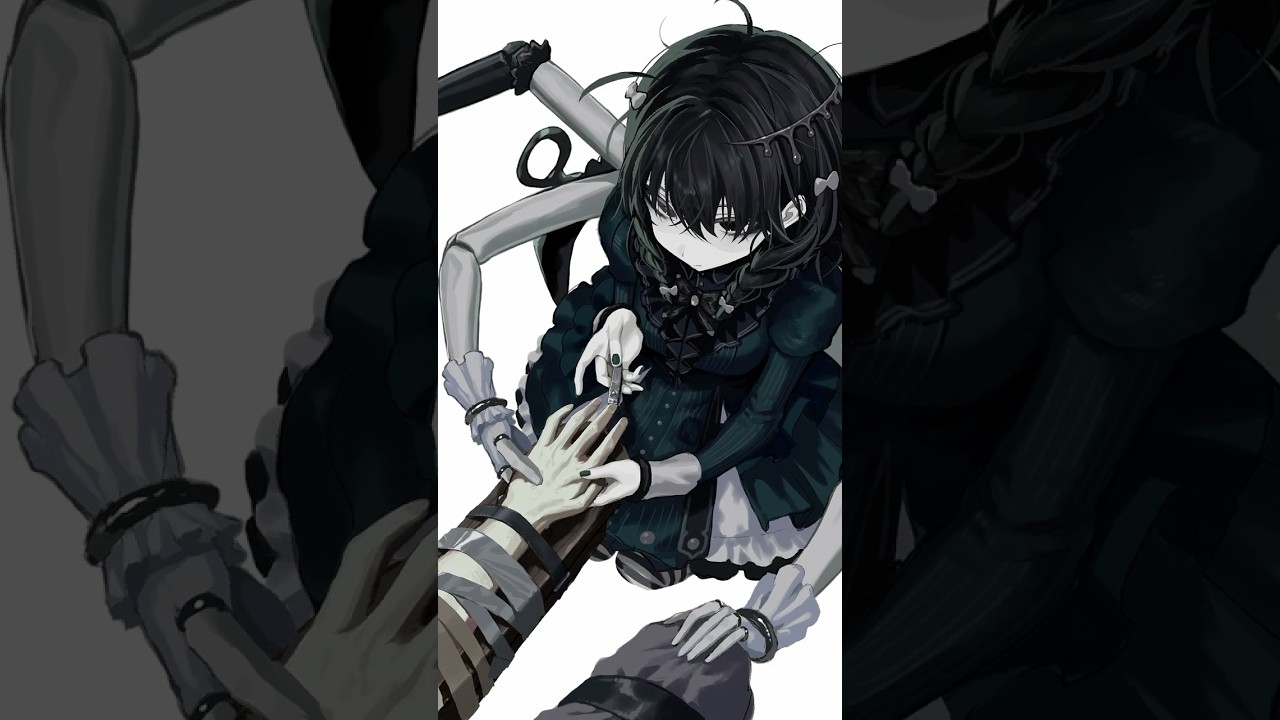 ハサミミク、描いてみた #イラストメイキング #描いてみた #ボカロ #初音ミク #hatsunemiku