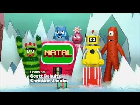 Yo Gabba Gabba! - Natal - Cartão de título em português: 114