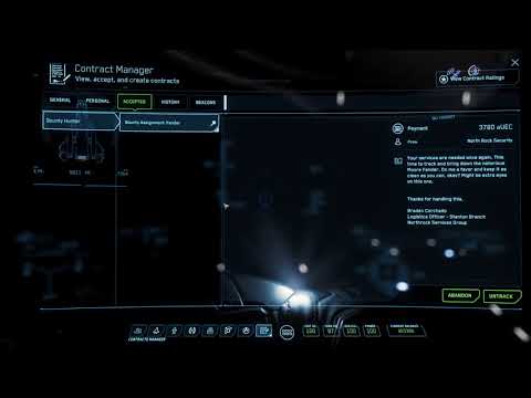 Star Citizen LIVE 3.4.1 - M121 - Bounty Hunting - bugged
