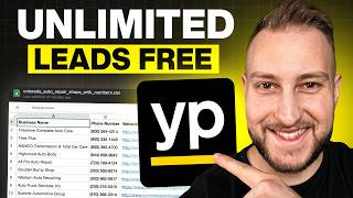 How To Scrape Local Business Leads Using Yellow Pages for FREE (2026)